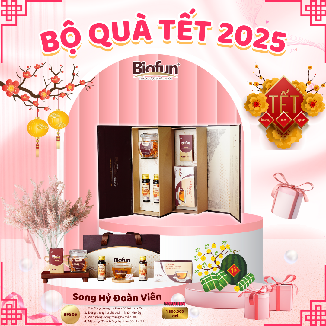 Bộ Quà Tặng Tết 2025 – Song Hỷ Đoàn Viên BFS05